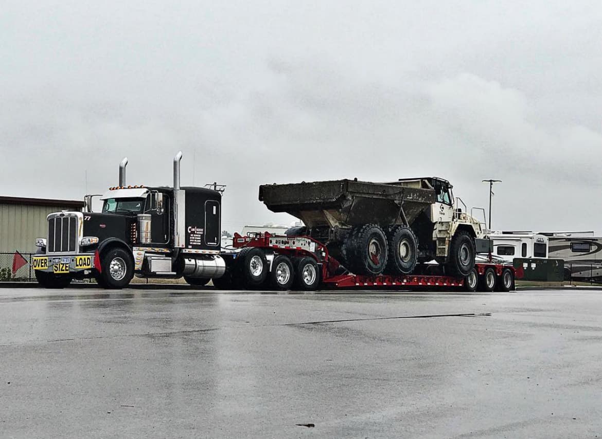 Industrial equipment transported by Class Global Logistics